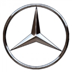 Mercedes Logo Name Badge